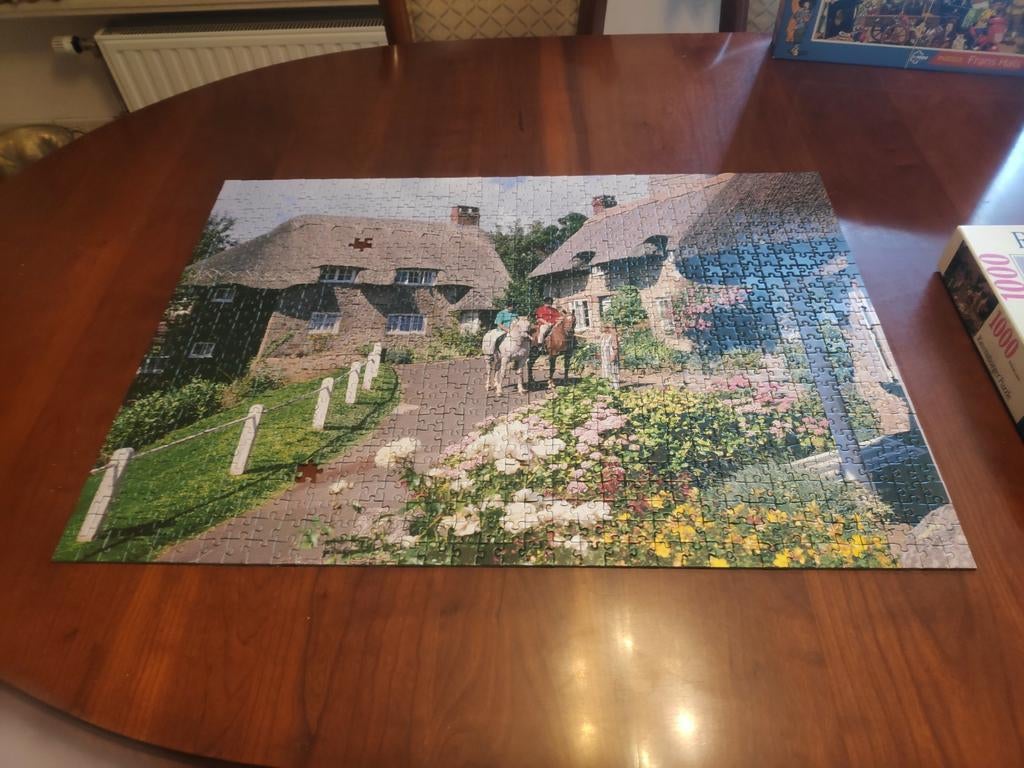 Puzzle 1000 pièces - 2, Enlèvement ou Envoi, Utilisé