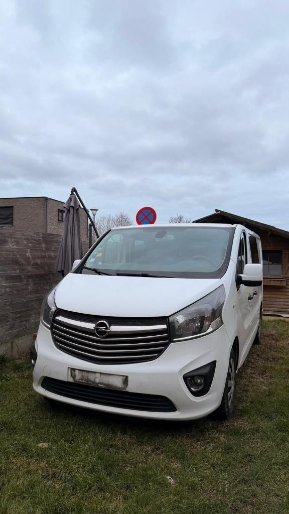 Opel Vivaro 1.6 CDTi L1H1 Double Cabine Full Options, Autos, Achat, Vivaro, Entreprise, Boîte manuelle