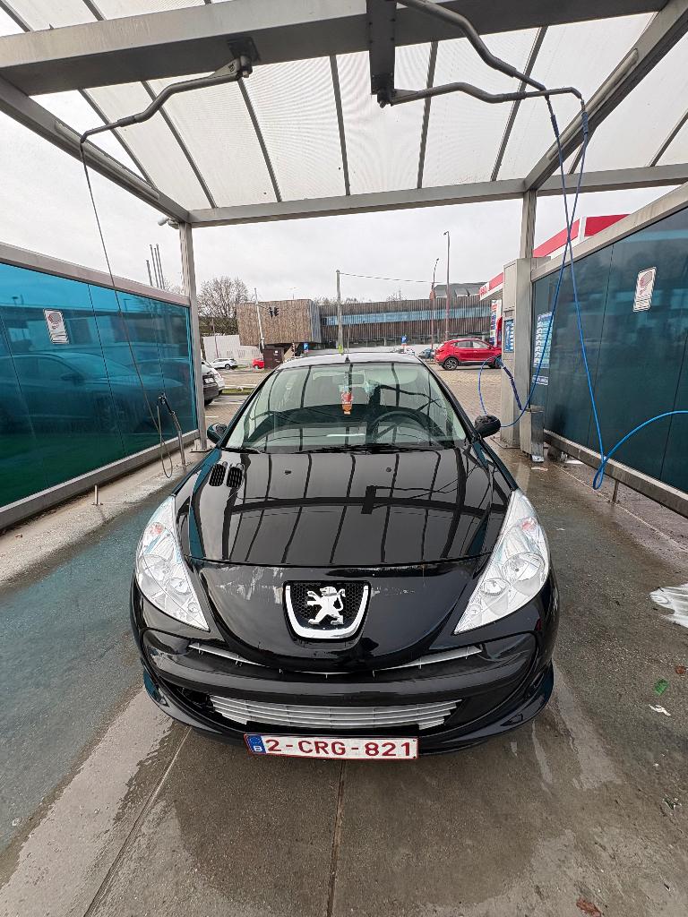 Peugeot 206 + 2012 noir, Auto's, Euro 5, Stof, Zwart, Zwart