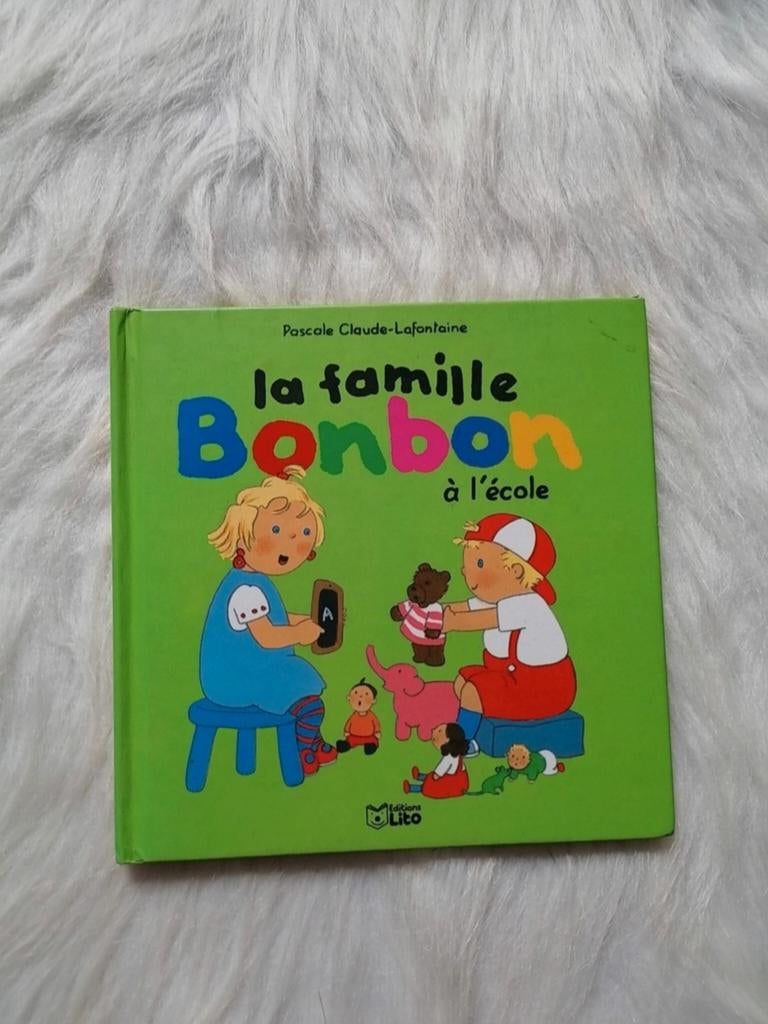 Livre: La famille Bonbon à l'école, Enlèvement ou Envoi, Comme neuf, Pascale Claude-Lafontaine