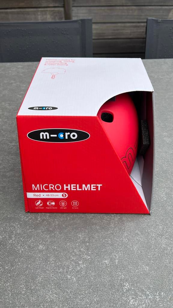 Micro helm rood maat 48-53 cm, Vélos & Vélomoteurs, Accessoires vélo | Casques de vélo, Garçon, Micro, Enlèvement, Neuf