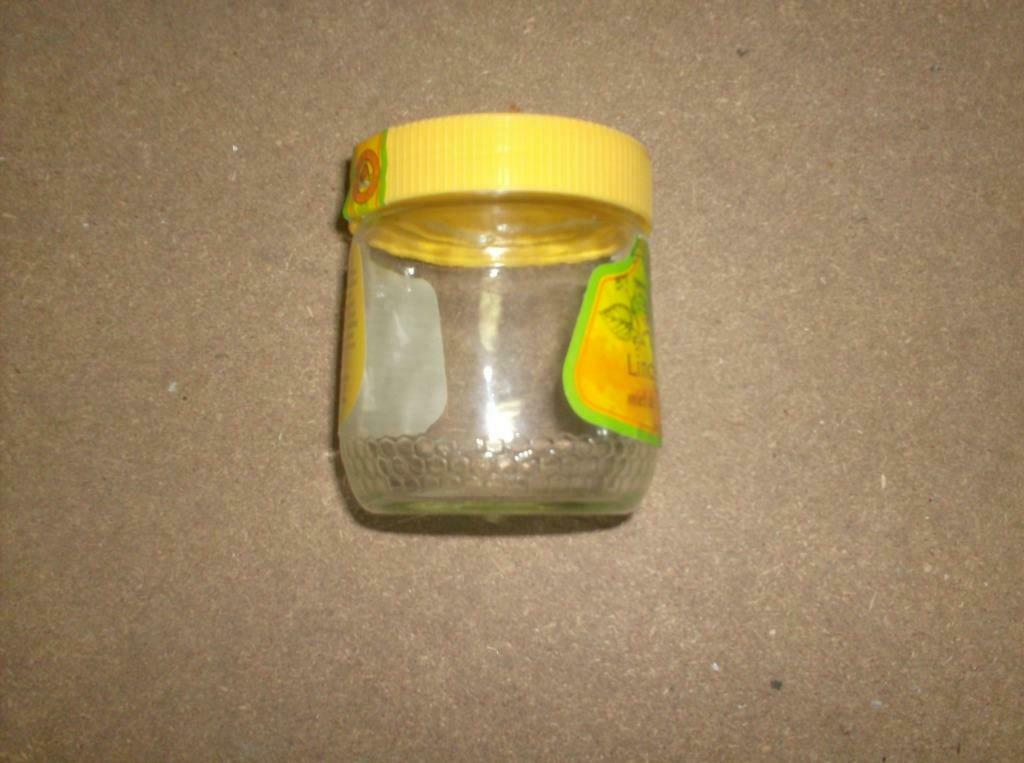 Glazen bokaal met plastic deksel, Ophalen, Zo goed als nieuw, Glas, Overige typen