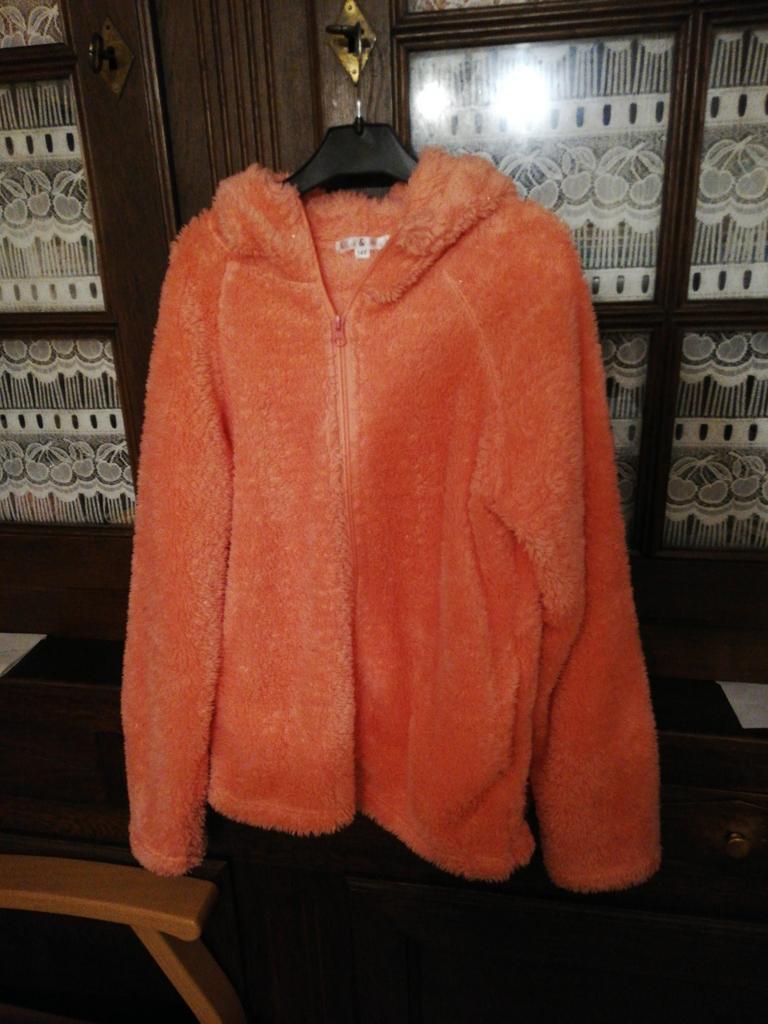 Veste fille. Orange. Taille 14 ans., Enlèvement ou Envoi, Fille