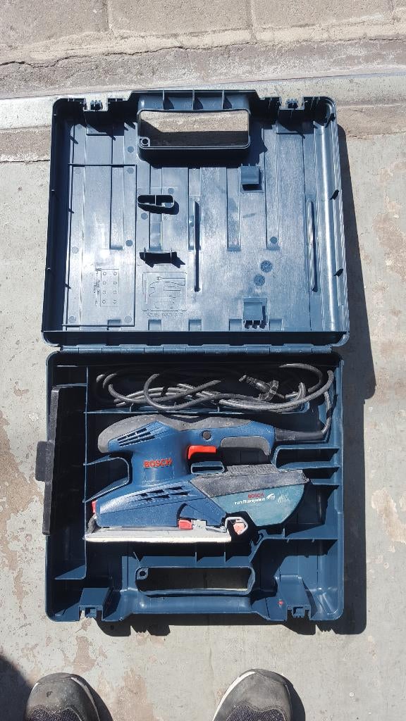 Bosch schuurmachine, Enlèvement, Utilisé, Moins de 600 watts, Ponceuse circulaire