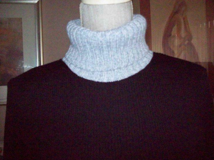 zwart grijze dames rolkraagpull  nieuw 46 al -5€, Vêtements | Femmes, Neuf, Taille 46/48 (XL) ou plus grande, Enlèvement ou Envoi