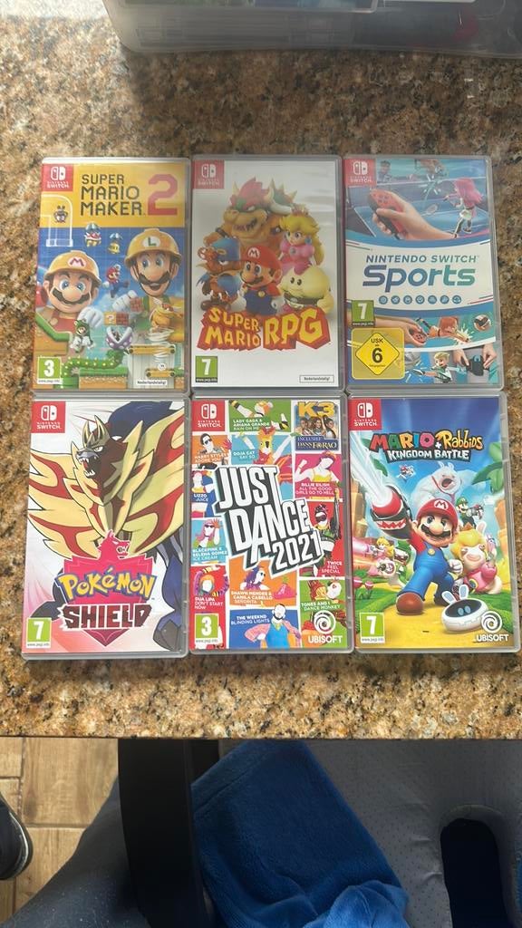 Nintendo switch games, Ophalen of Verzenden, Gebruikt