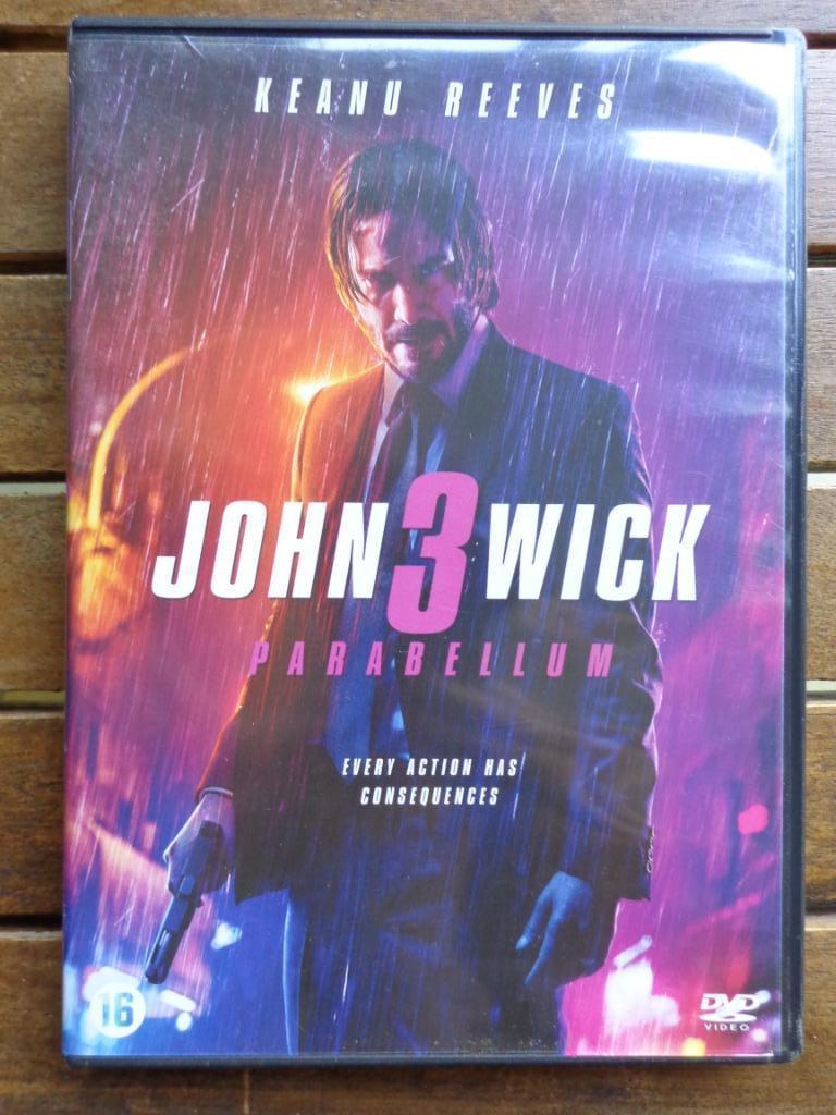 )))  John Wick  Parabellum 3  //  Keanu Reeves  (((, Cd's en Dvd's, Dvd's | Actie, Zo goed als nieuw, Actie, Vanaf 12 jaar, Ophalen of Verzenden
