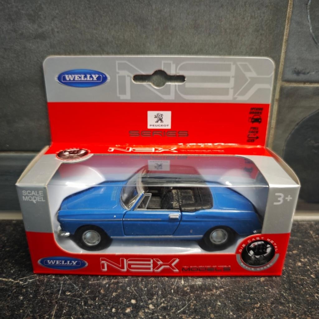 WELLY NEX Peugeot 404 Cabriolet, Ophalen of Verzenden, Nieuw, Auto, Overige merken