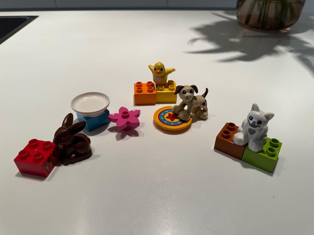 Lego Duplo 10838 - huisdieren, Ophalen of Verzenden, Zo goed als nieuw, Complete set, Duplo
