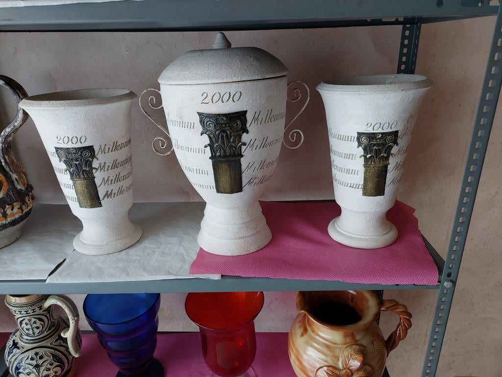 3 vazen!, Ophalen of Verzenden, Zo goed als nieuw