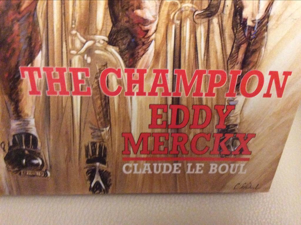 EDDY MERCKX     1987. The Champion.. Claude Le  Boul., Ophalen of Verzenden, Nieuw