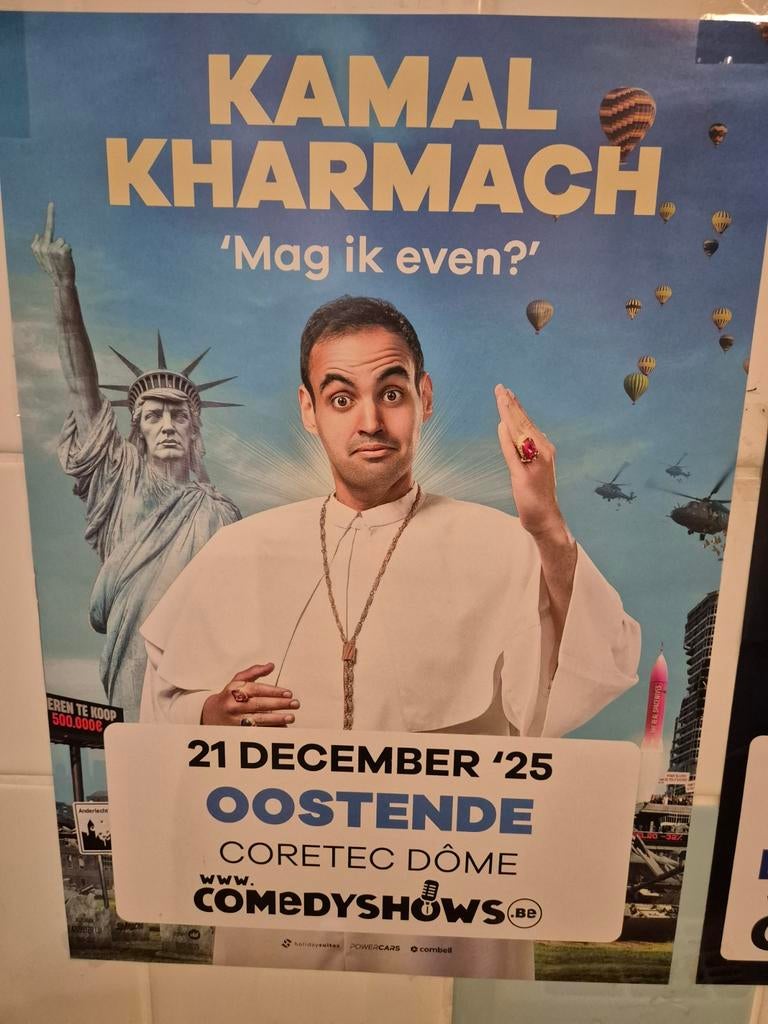 Affiche kamal kharmach, Verzamelen, Posters, Verzenden