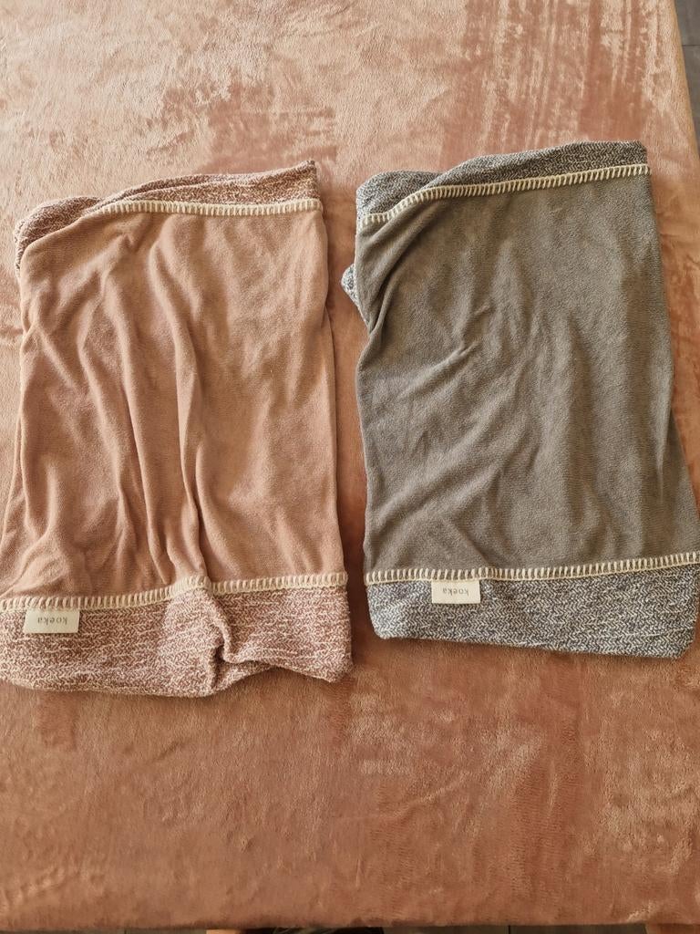 2 overtrekken verschoonkussen koeka, Kinderen en Baby's, Ophalen of Verzenden, Zo goed als nieuw