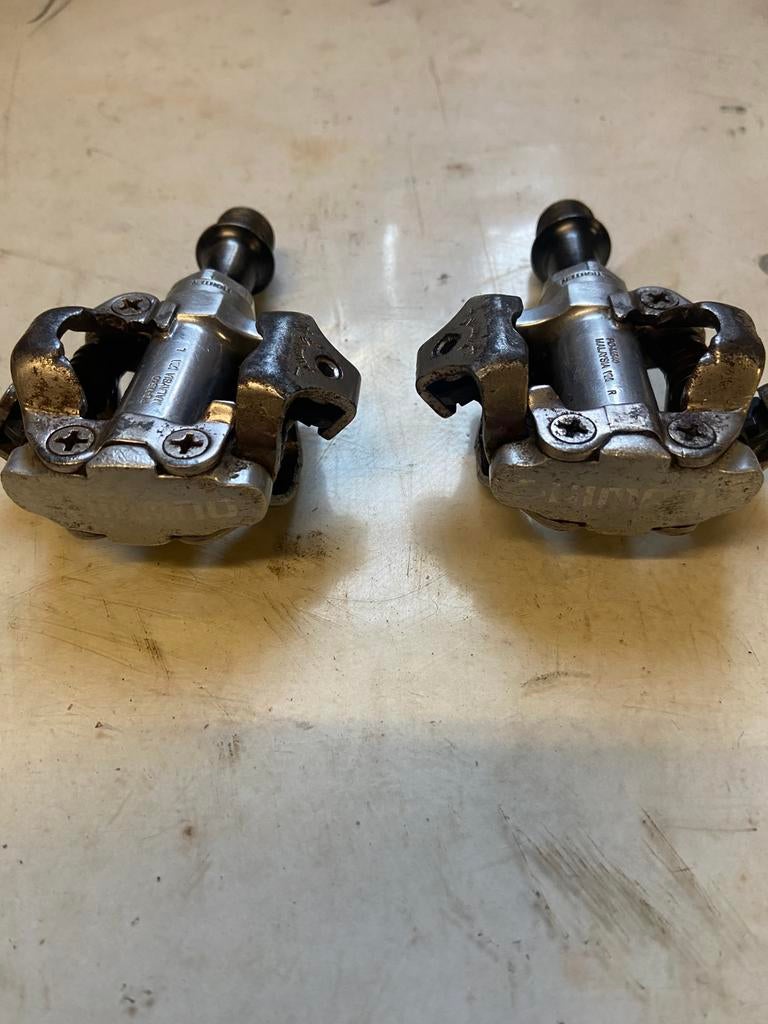 Shimano SPD pedalen, Fietsen en Brommers, Fietsonderdelen, Ophalen of Verzenden, Gebruikt, Crankstel of Pedalen, Shimano