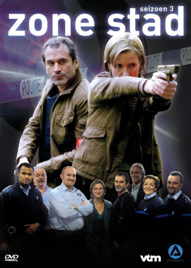 Zone stad seizoen 1/2/3/4 dvd box, À partir de 9 ans, Enlèvement ou Envoi, Action et Aventure, Coffret