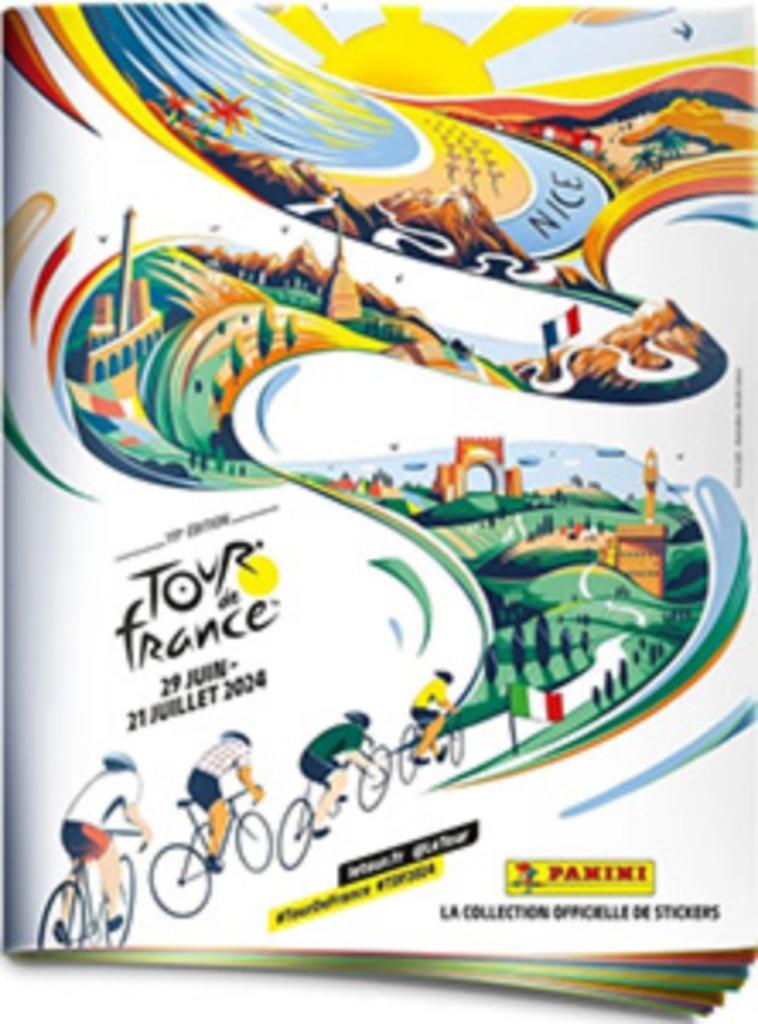Tour de France 2024 Panini stickers, Ophalen of Verzenden, Zo goed als nieuw, Meerdere stickers