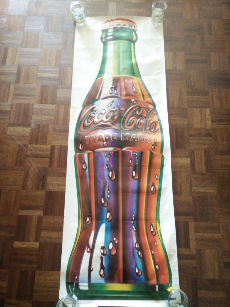 Coca cola poster design jan hunt 1983, Ophalen