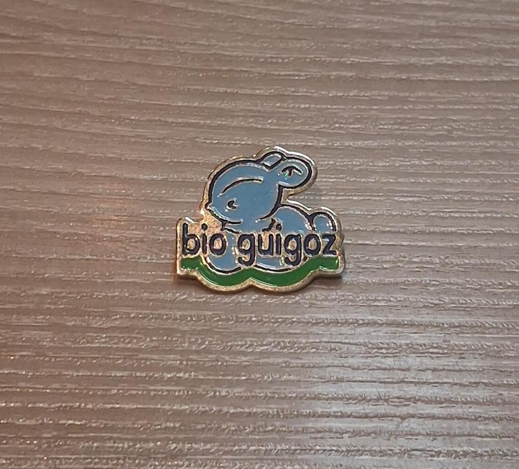PIN - BIO GUIGOZ - MELK - LAIT, Envoi, Utilisé, Marque, Insigne ou Pin's