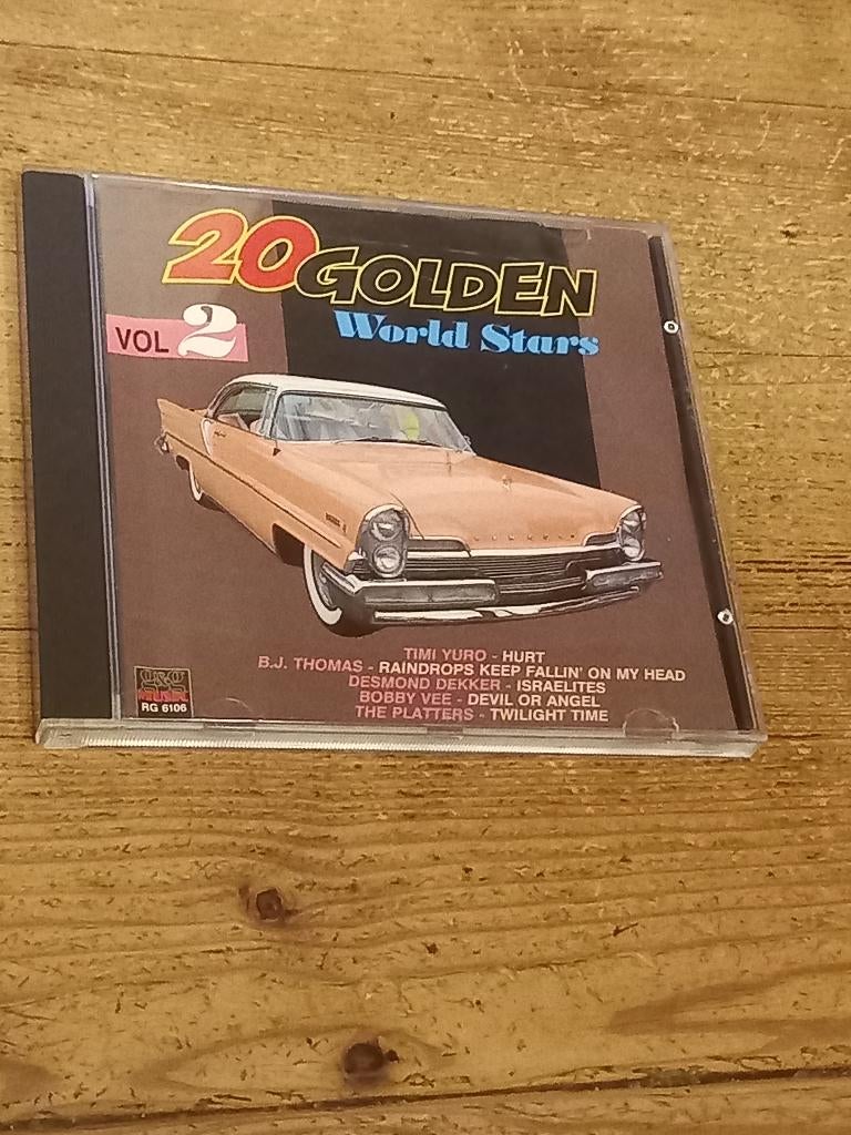 Cd 20 Golden World Stars - Vol.2, CD & DVD, Enlèvement ou Envoi, Comme neuf, Musique du monde