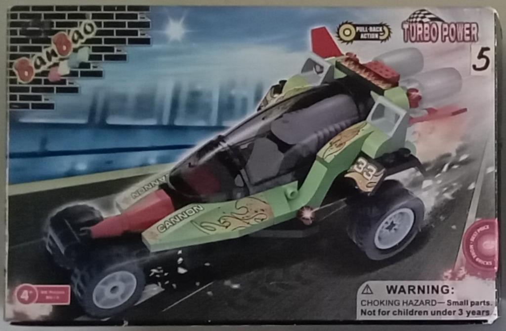 BanBao set 8613 Turbo Power Cannon, Ophalen of Verzenden, Zo goed als nieuw