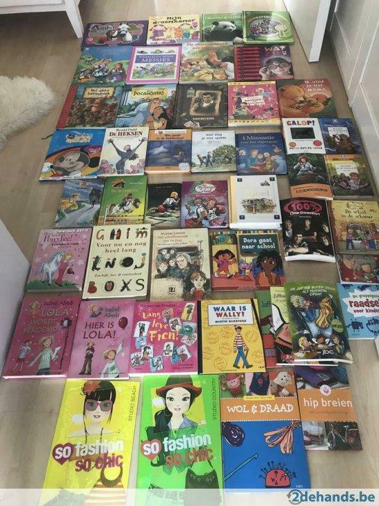 39 livres pour enfants de toutes sortes, Enlèvement ou Envoi, Utilisé, Contes (de fées), 4 ans
