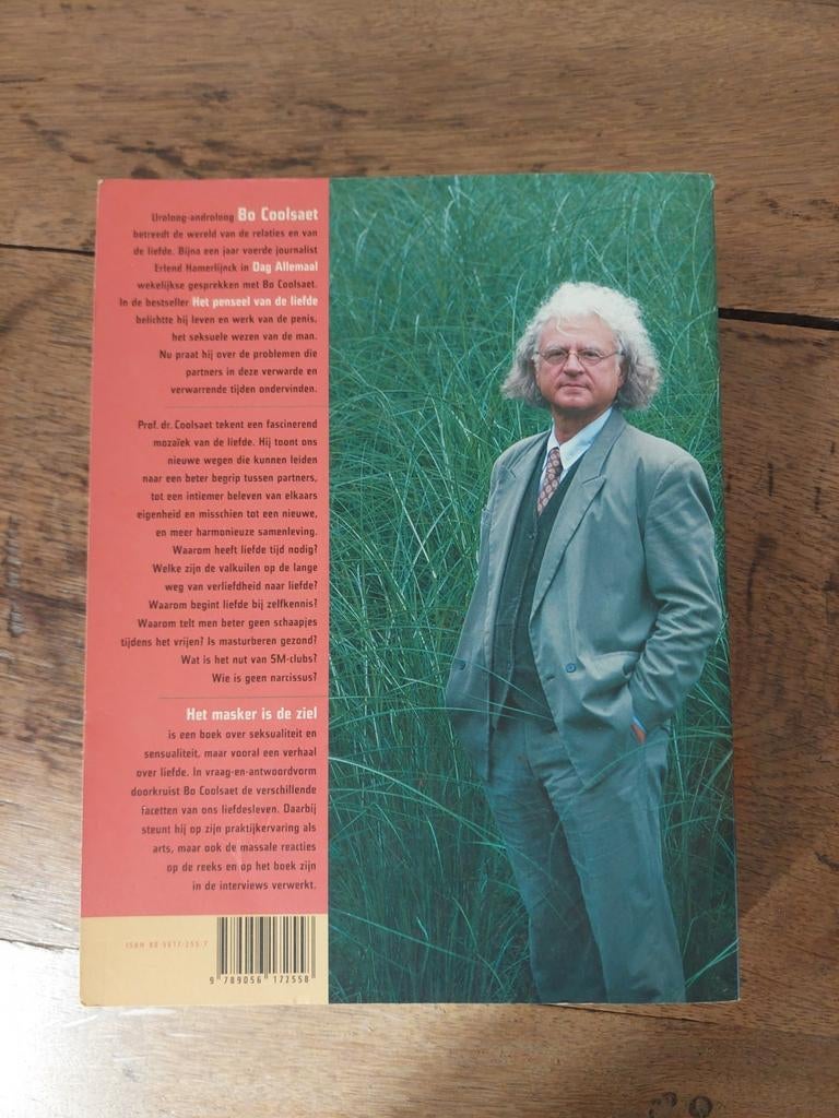 B. Coolsaet - Het masker is de ziel, Livres, Essais, Chroniques & Interviews, Enlèvement, Comme neuf, B. Coolsaet