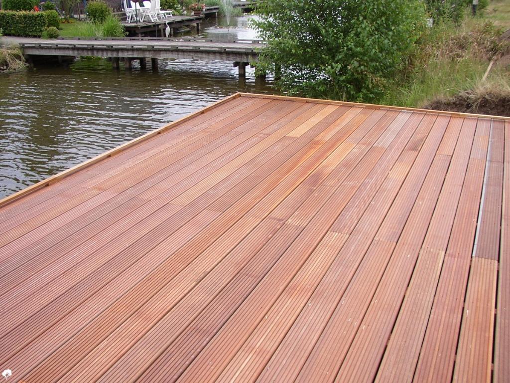 Terrasse en bois dur Massaranduba (remplacement de Padouk), Jardin & Terrasse, Terrasses, Enlèvement ou Envoi, Neuf, Bois