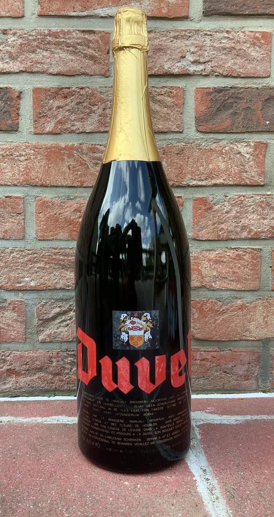Duvel bierfles van 3 liter, Verzamelen, Ophalen, Zo goed als nieuw, Duvel