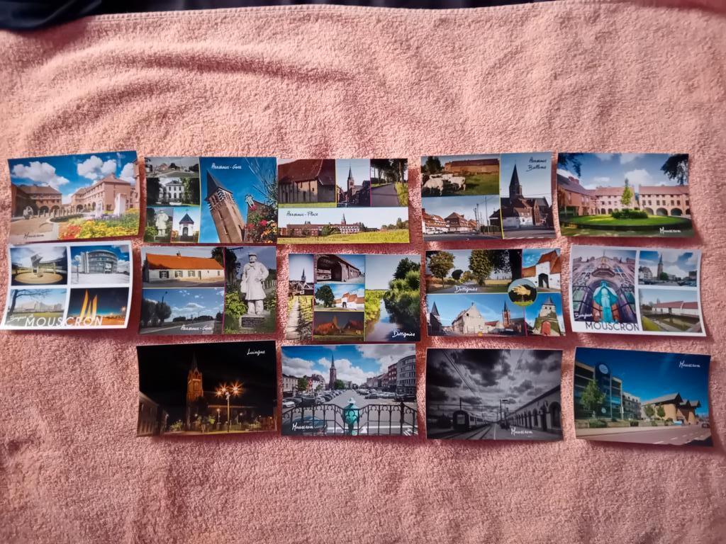 Cartes Postale neuve de Mouscron, Collections, Enlèvement ou Envoi, 1980 à nos jours, Non affranchie, Hainaut