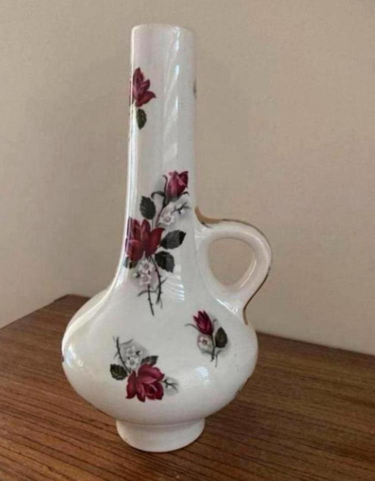 Boch Keralux vaas Pompadoer, Antiek en Kunst, Ophalen of Verzenden