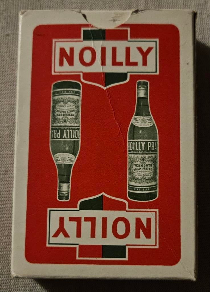 Noilly vintage speelkaarten
Dit is een paknof bo, Ophalen of Verzenden, Zo goed als nieuw, Speelkaart(en)