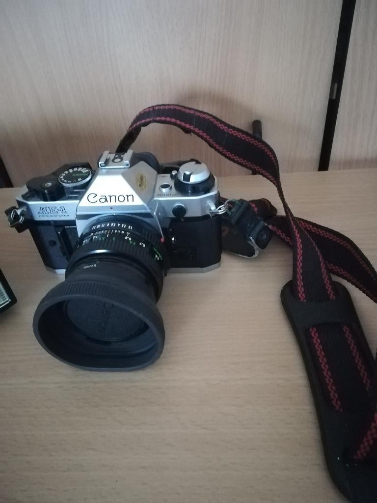 Canon AE-1 Program, Audio, Tv en Foto, Fotocamera's Analoog, Gebruikt, Spiegelreflex, Canon, Ophalen