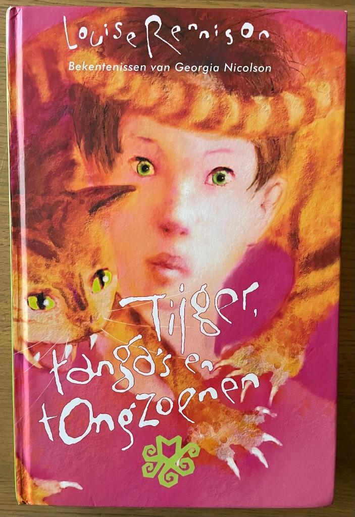 Boek: Tijger, Tanga’s en Tongzoenen (jeugdroman), Enlèvement, Comme neuf, Louise Rennison