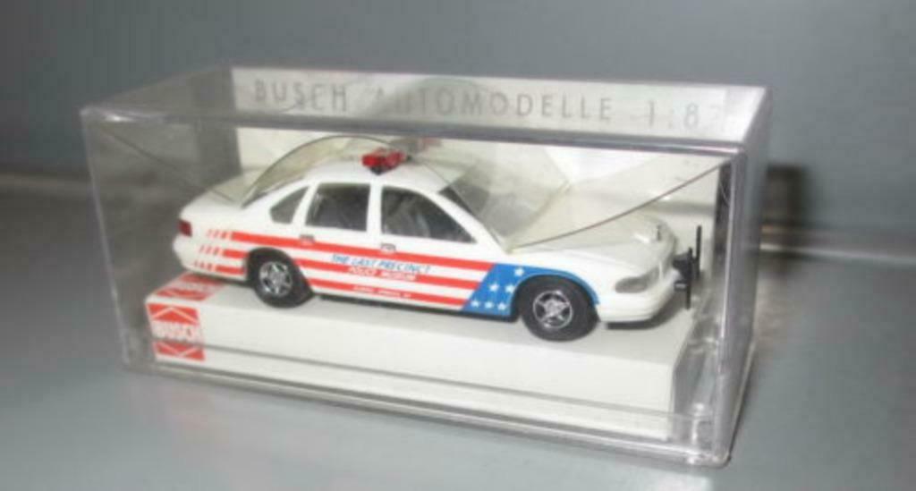 1:87 Busch 47622 Chevrolet Caprice Police Museum Arkansas, Ophalen of Verzenden, Nieuw, Auto's