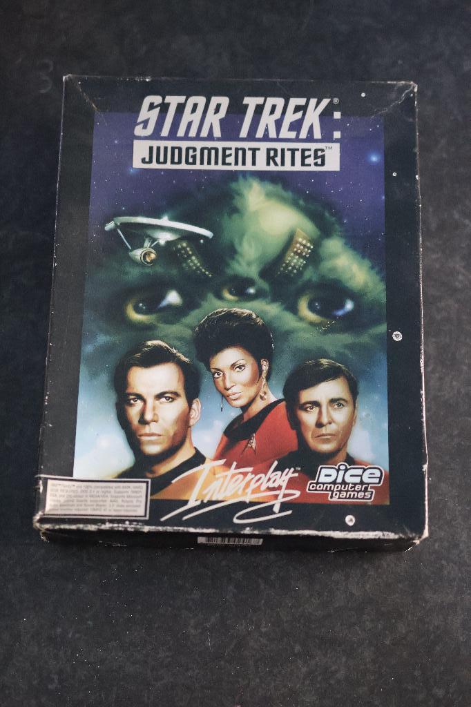 Star Trek Judgment Rites - Big Box CD-ROM *rare*, Enlèvement ou Envoi, 1 joueur, À partir de 12 ans, Aventure et Action