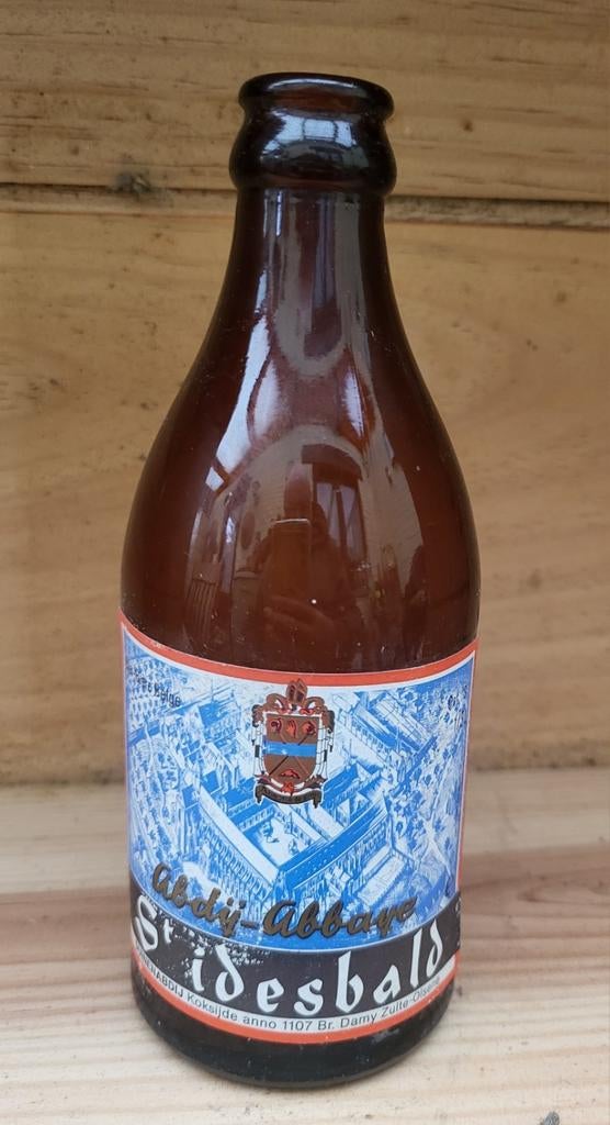 St Idesbald br. Damy Zulte Oûlsene leeg voor etiket, Verzamelen, Ophalen of Verzenden, Zo goed als nieuw
