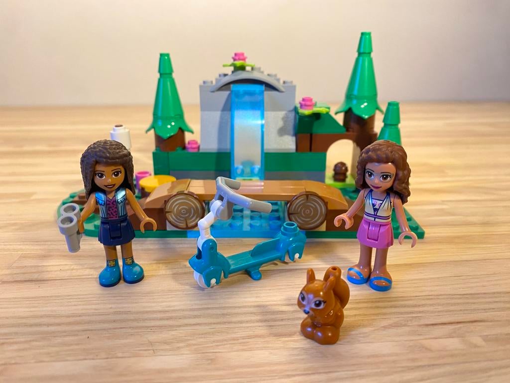 LEGO Friends 41677 Waterval in het bos, Kinderen en Baby's, Speelgoed | Duplo en Lego, Gebruikt, Lego, Complete set, Ophalen