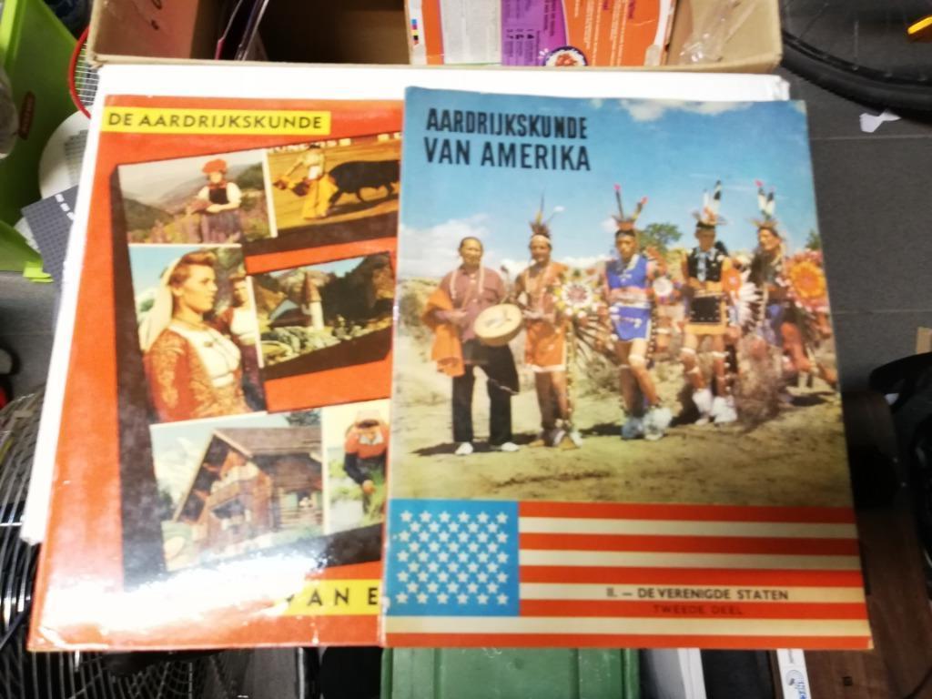 * Boek; De aardrijkskunde van Europa; jaren 60, uitg Tintin, Verzamelen, Ophalen of Verzenden, Gebruikt