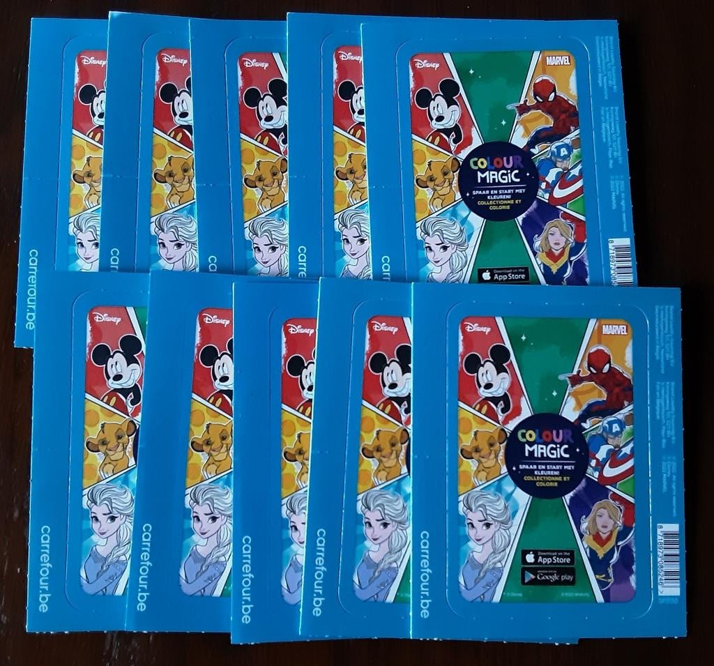 10 kleuren Magische zakken, Verzamelen, Ophalen of Verzenden