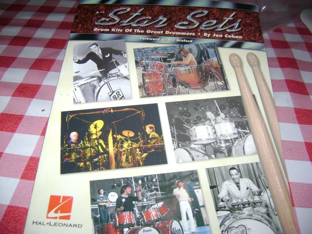 Drumboek/STAR SETS,By Jon Cohan,Bill Brufford, Ophalen of Verzenden, Zo goed als nieuw