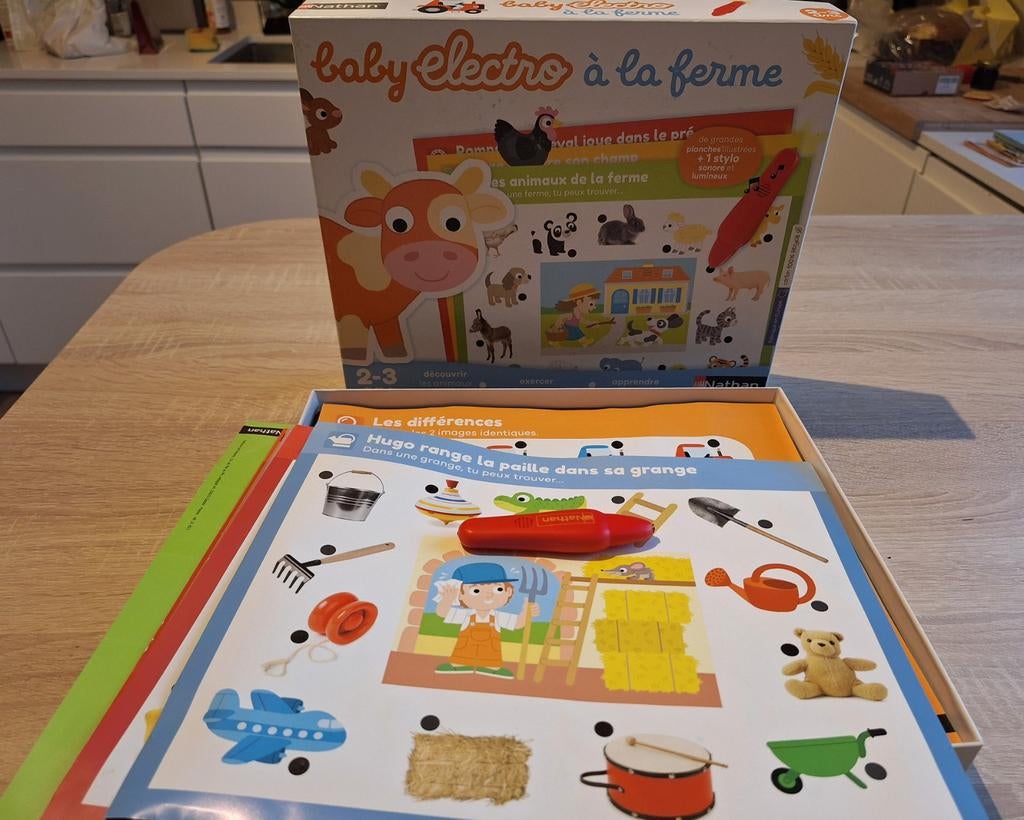 Nathan Baby Electro at the Farm voor kinderen van 2-3 jaar, Kinderen en Baby's, Speelgoed | Educatief en Creatief, Gebruikt, Ophalen