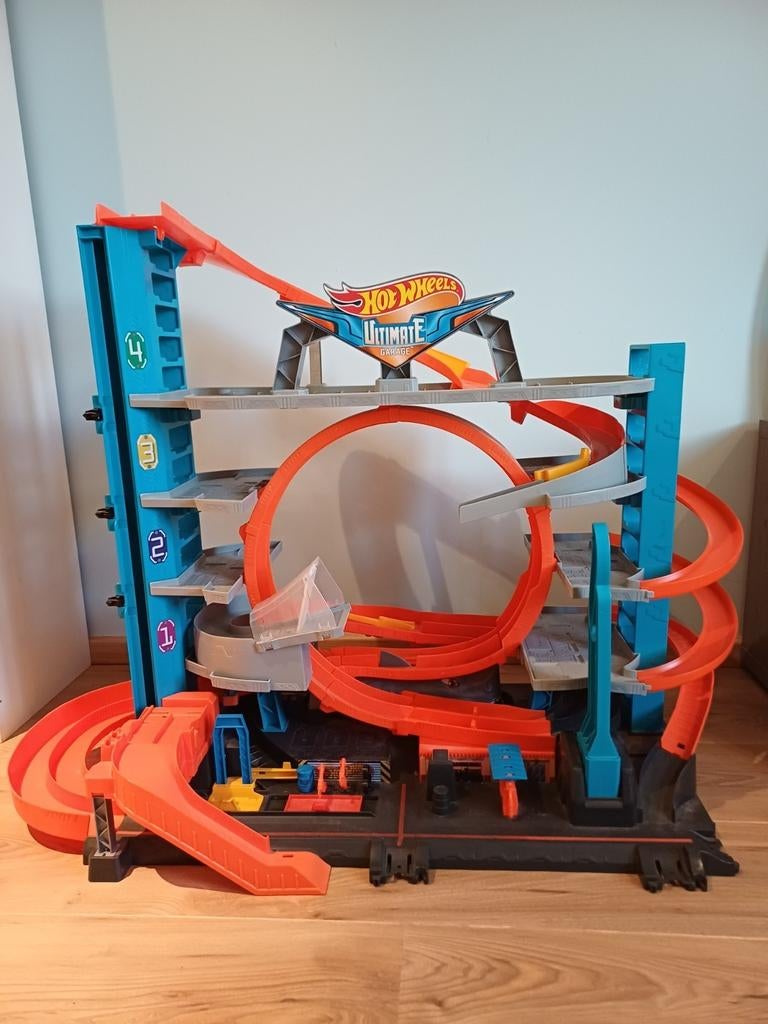 Hot Wheels City Ultimate Garage met Shark Attack, Enlèvement, Comme neuf, Hot Wheels