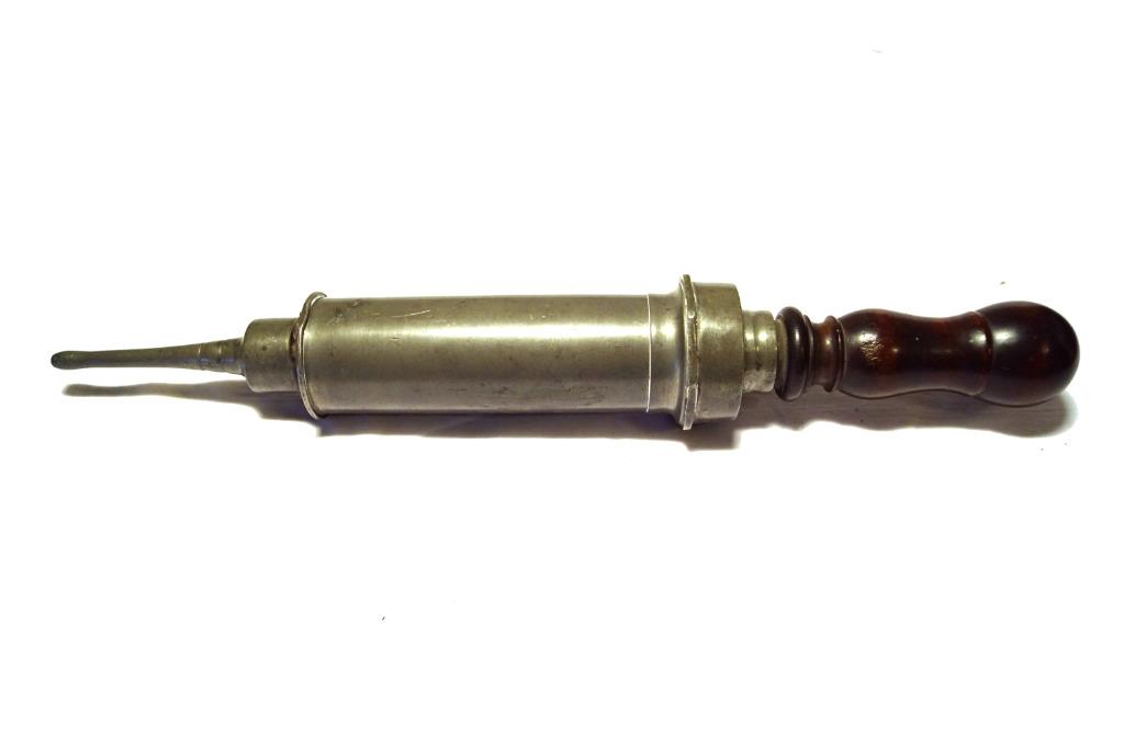 Antieke klisteerspuit/uitspoelapparaat, Antiek en Kunst, Ophalen of Verzenden