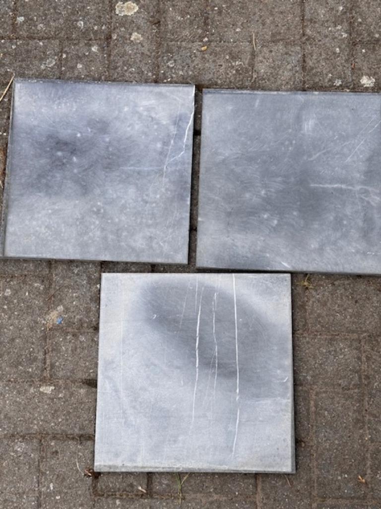 Bluestone terrastegel 40x40x2cm, Enlèvement, Comme neuf, Pierre naturelle, Tuiles de terrasse