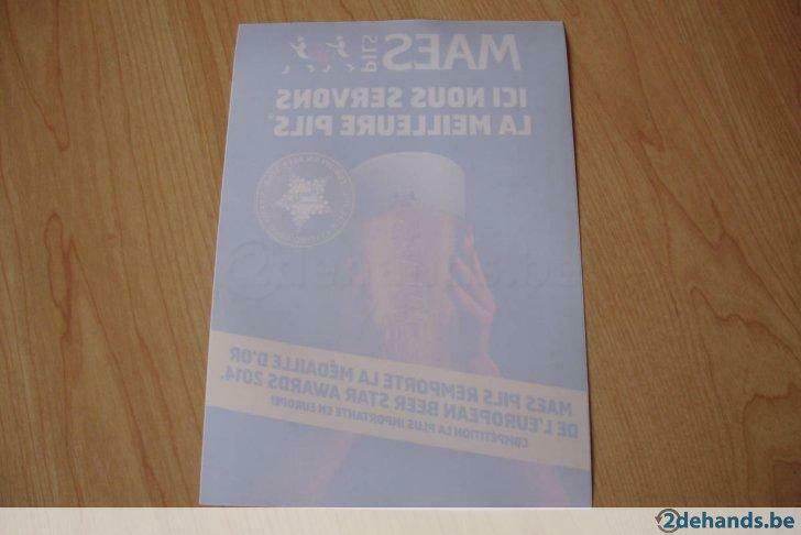 Sticker bier Maes Pils, Verzamelen, Ophalen of Verzenden, Nieuw