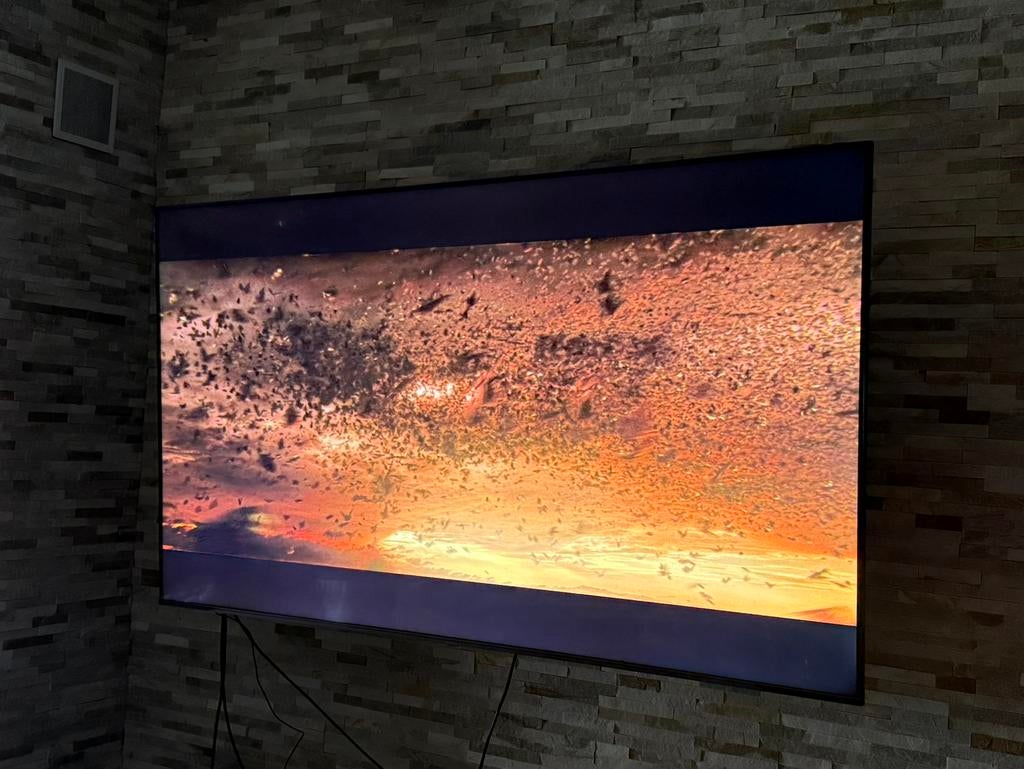 Hisense 75E7NQ Pro 189 cm 4K UHD QLED-tv 2024 garantie 08/26, QLED, 120 Hz, Zo goed als nieuw, 100 cm of meer