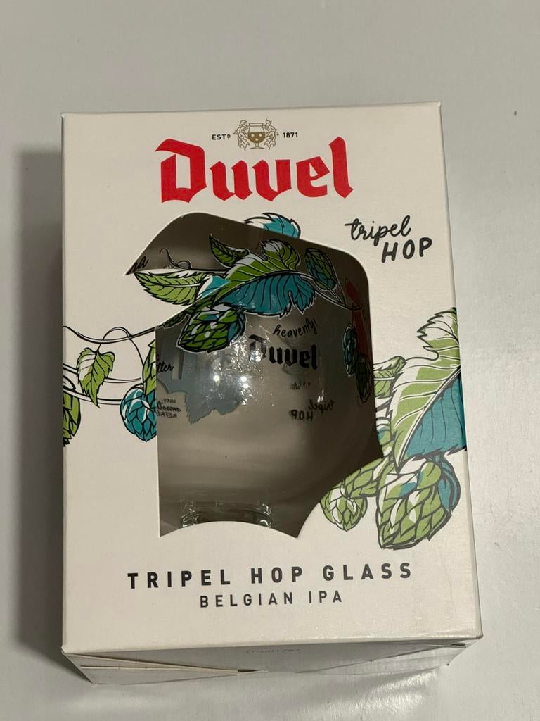 Boîte en verre Duvel Triple Hop, Collections, Enlèvement ou Envoi, Neuf, Verre à bière