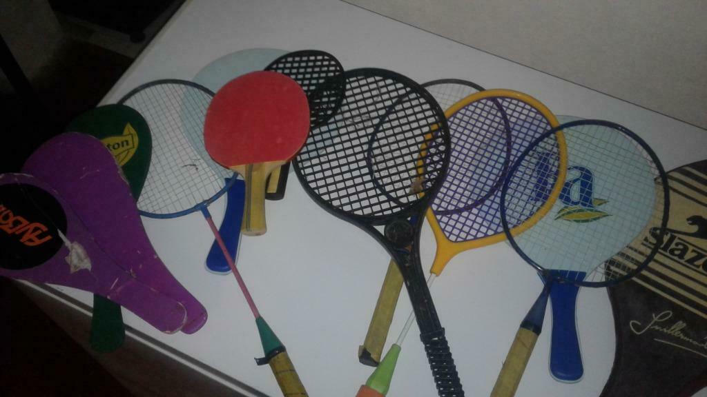 25 rackets / racket / raketten / rakketten, Ophalen, Zo goed als nieuw, Racket
