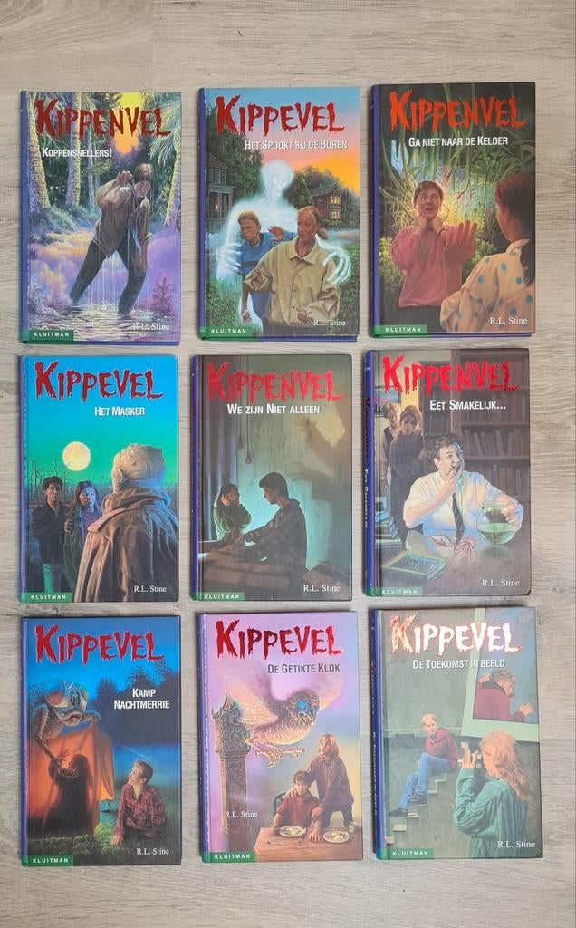 Boeken Kippenvel - kippenvel junior - Kluitman- R.L. Stine, Boeken, Ophalen, Gelezen