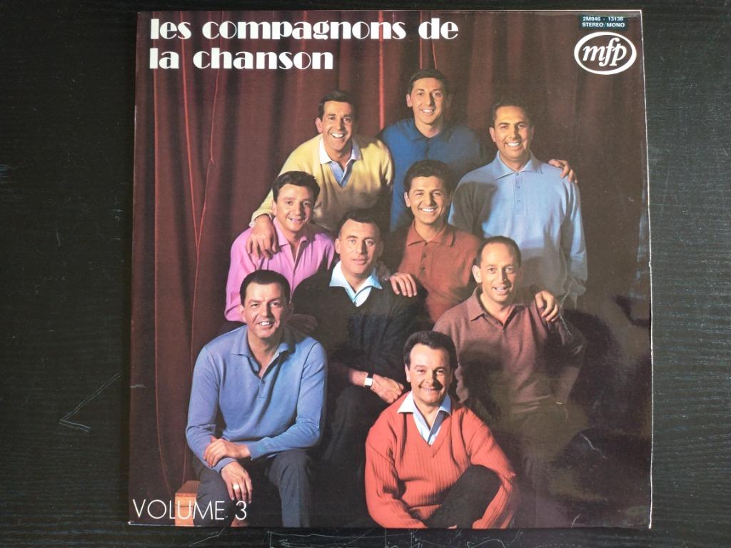 * Fonoplaat: Les compagnons de la chanson, Ophalen of Verzenden, Gebruikt, Overige formaten